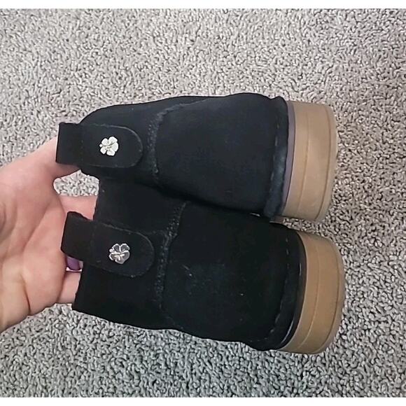 Tommy Bahama Black Suede Booties 8.5 – Fall Ready! EUC - Picture 5 of 8
